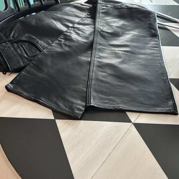 Vintage Gap Genuine leather pants 32x34 - Picture 5 of 8